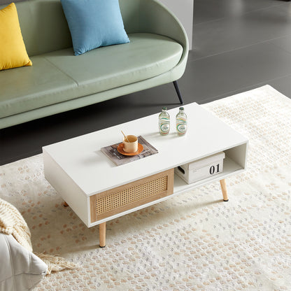 Artisanal Blend Coffee Table - White