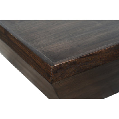 Acacia Square Coffee Table - Brown