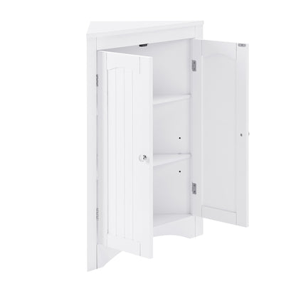 Carson Corner Cabinet - White