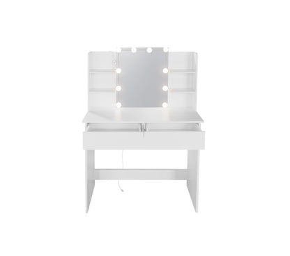 Aya Vanity Desk with LED Lights