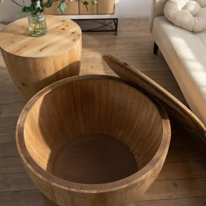 Vintage Bucket Style Coffee Table