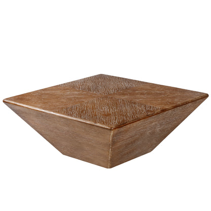 Solidify Coffee Table - Brown