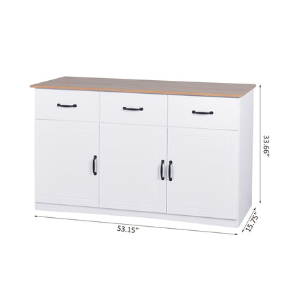 Preston Sideboard Cabinet - White