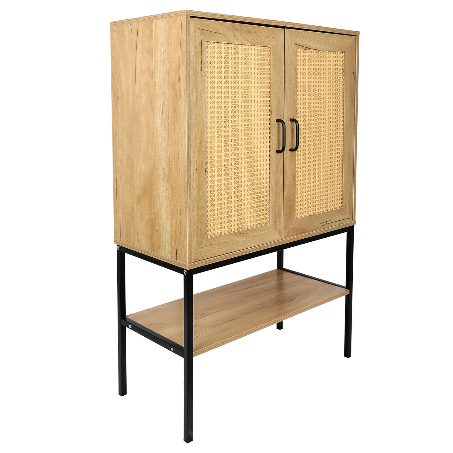 Levo Rattan Doors Free Standing Sideboard