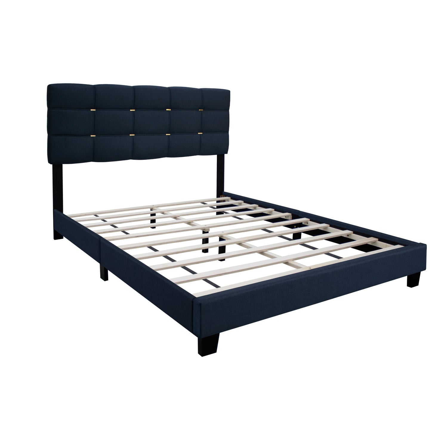 Javie Queen Size Platform Bed - Black