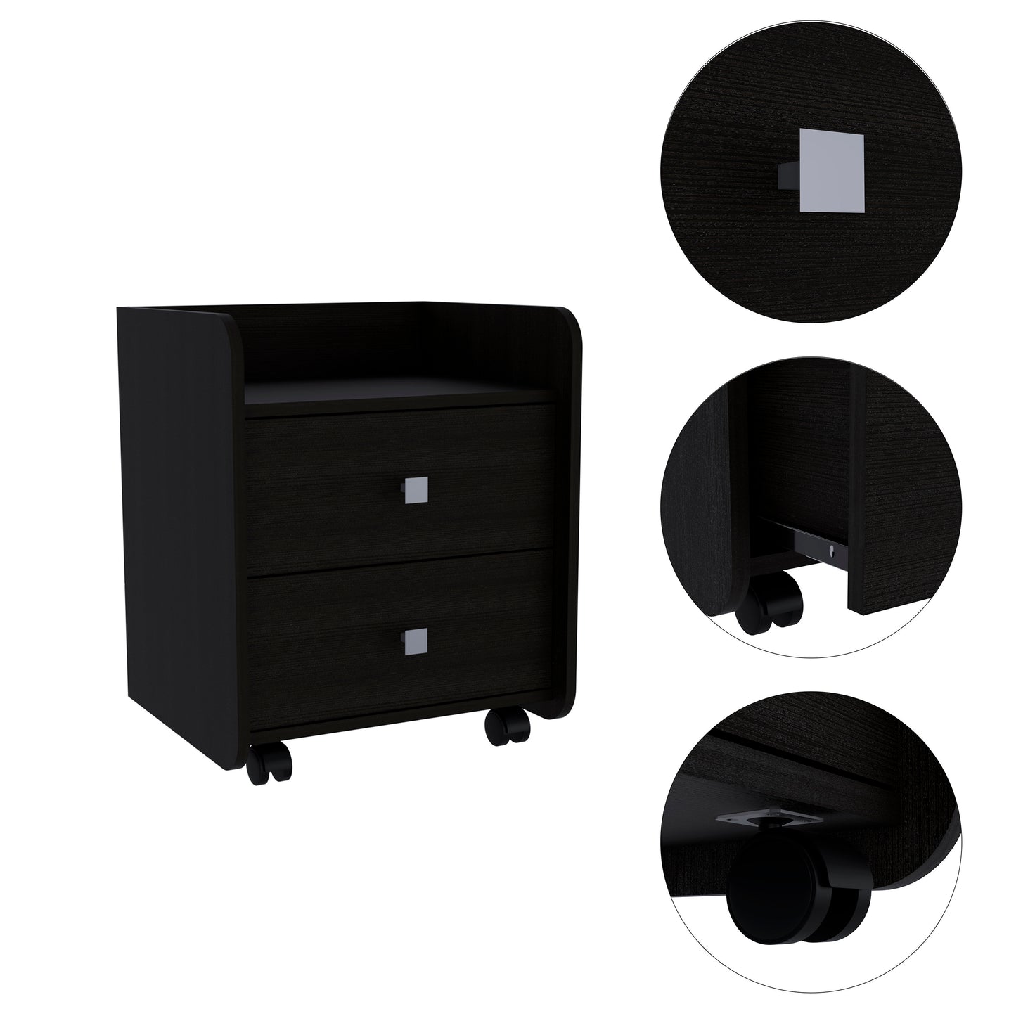 Lakewood Nightstand - Black