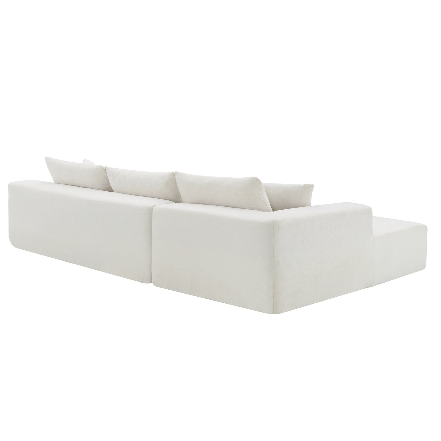 Zoe Modular Sectional Sofa Set - White