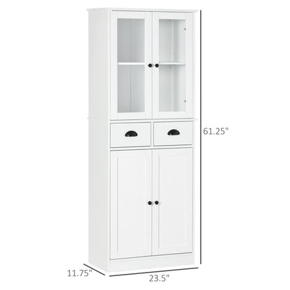 Paterson Traditional Style Storage Cabinet - White