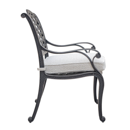 Zuni Outdoor Dining Chair with Cushion - Sandstorm