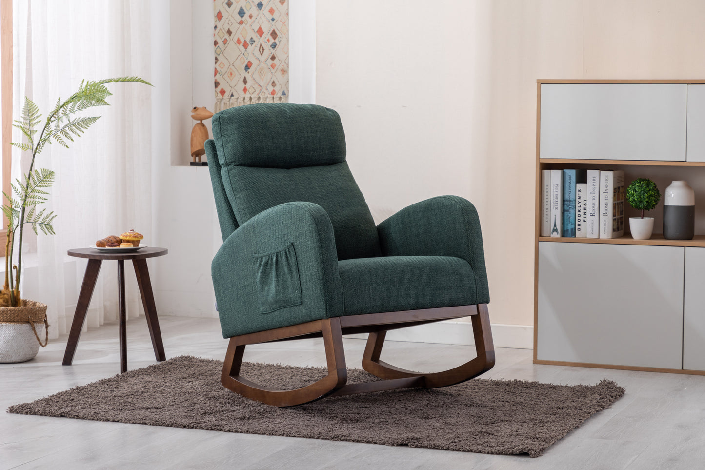 Frazer Rocking Chair - Emerald