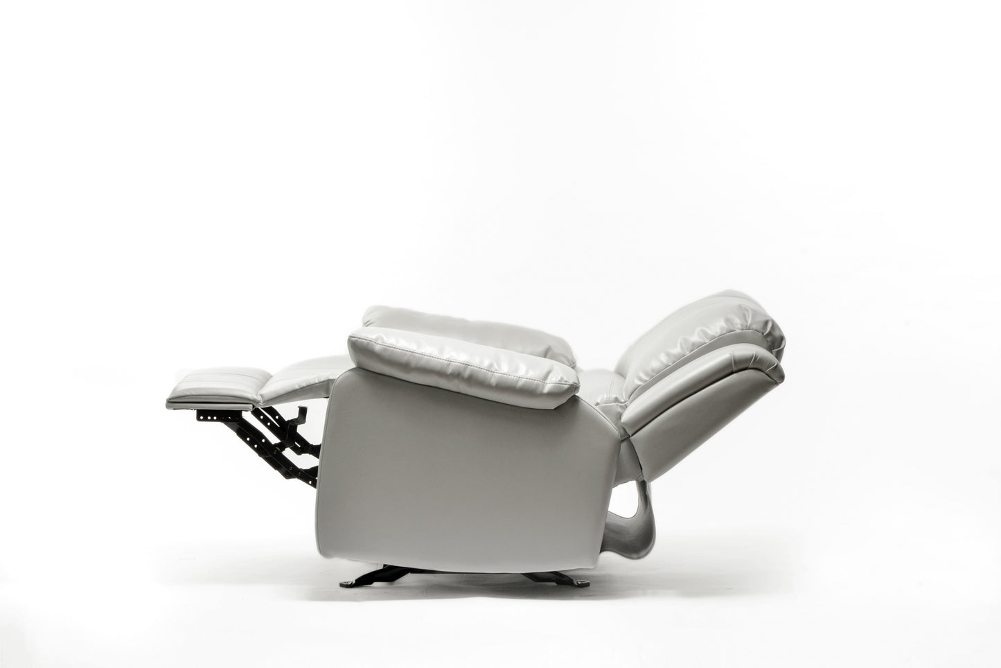 Charlotte Leather Gel Recliner - Ivory