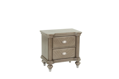 Collett II Nightstand - Champagne