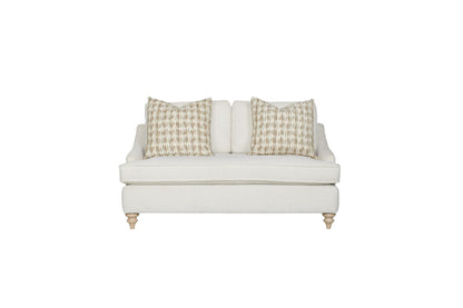 Anton Loveseat Reversable Cushion with 2 Pillows - Off White