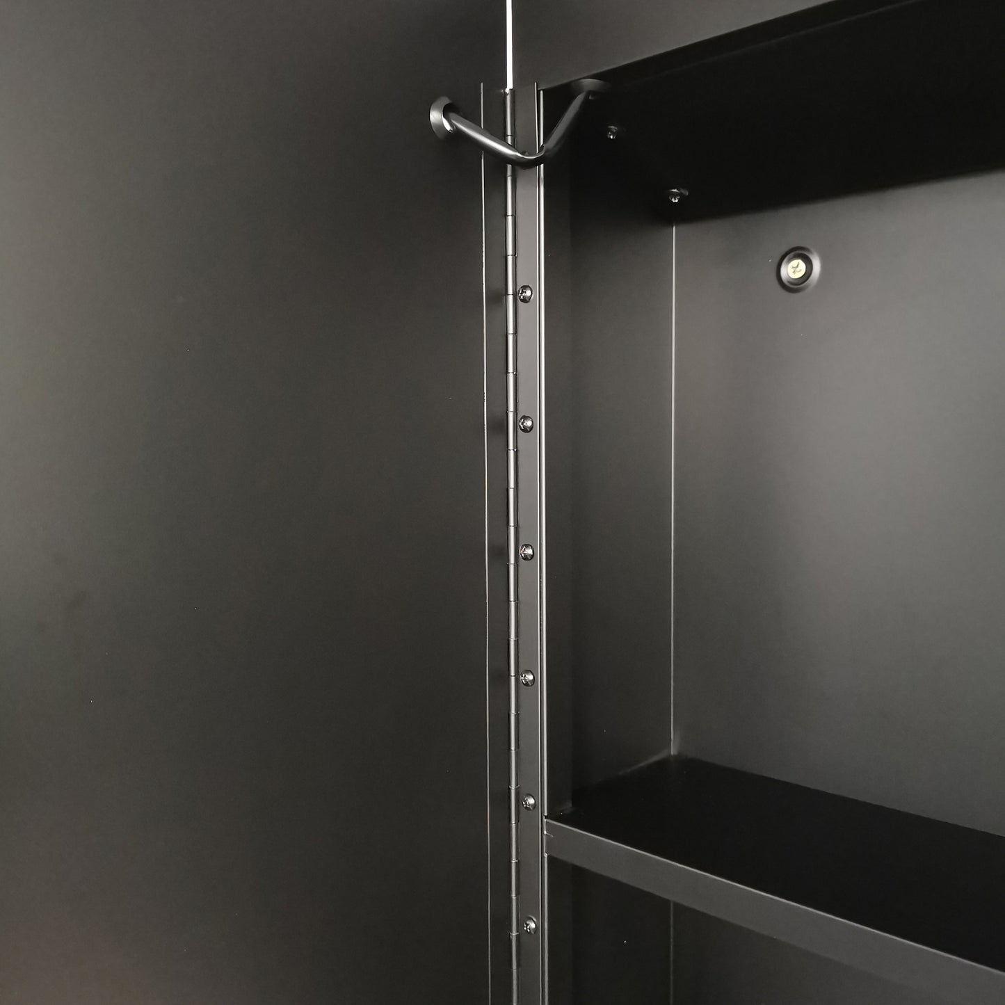 LED Mirror Medicine Cabinet - Black