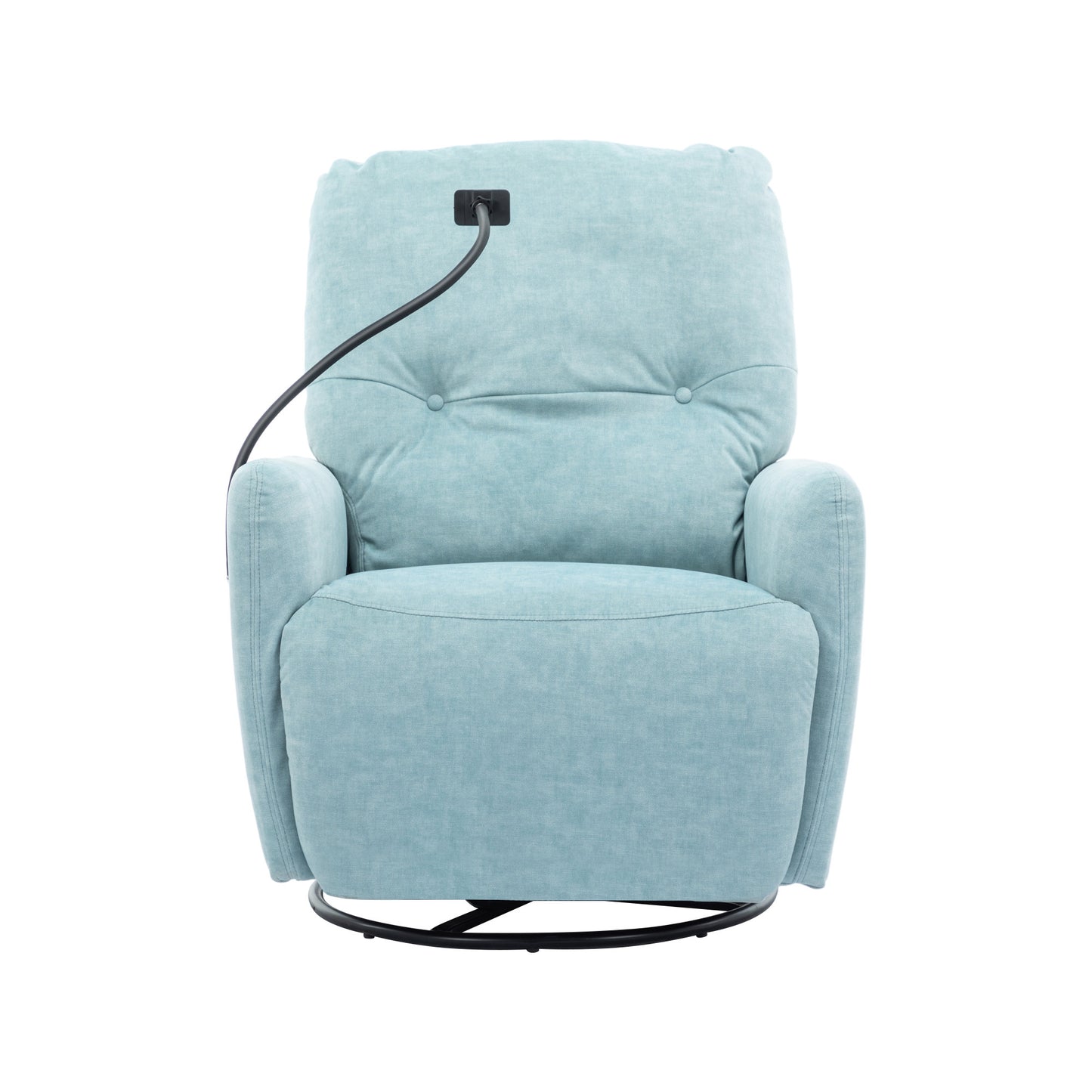 Dax Electric Rocking Motion Recliner - Blue