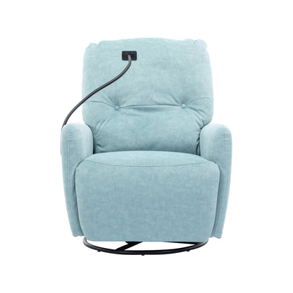 Dax Electric Rocking Motion Recliner - Blue