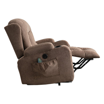 Bonilla Power Lift Recliner Chair - Brown