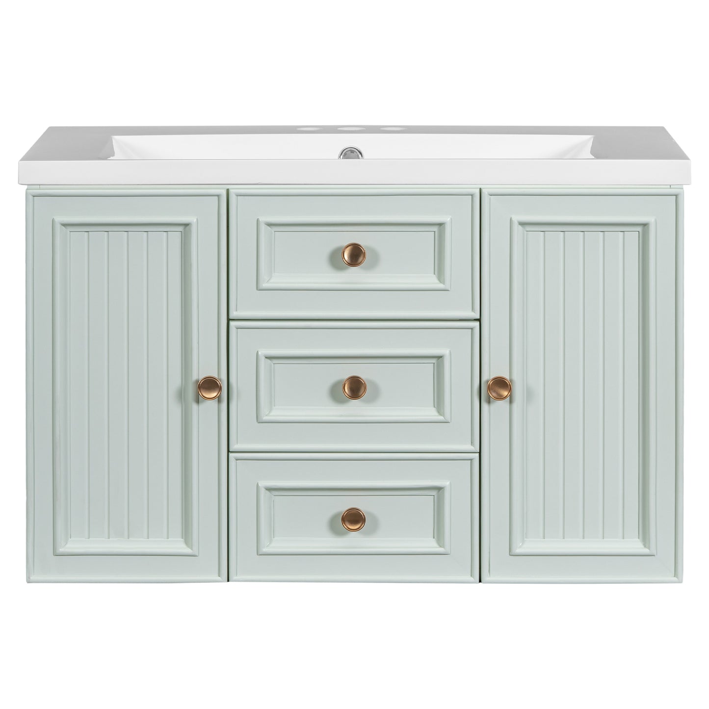 Greenwood Wall Mounted Bathroom Vanity