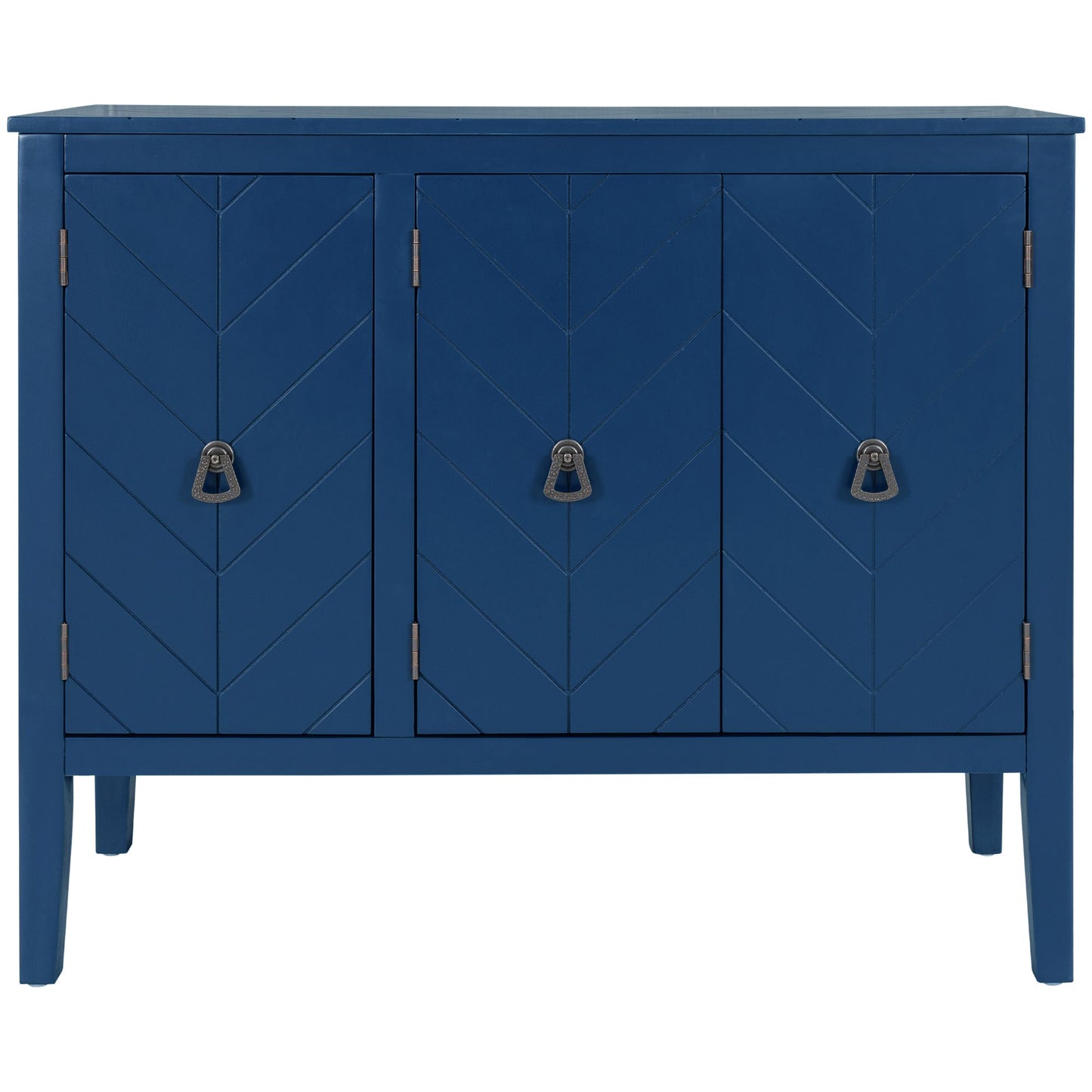 Delena Accent Storage Cabinet - Navy Blue