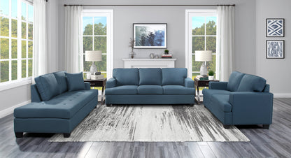 Louie Loveseat - Blue