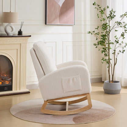 Lester Rocking Chair - Ivory