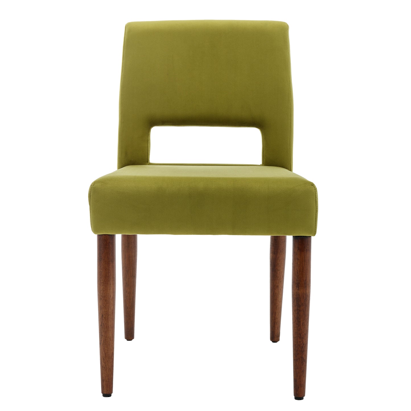 Giordano Dining Chairs with Solid Wood (Set of 2) - Green