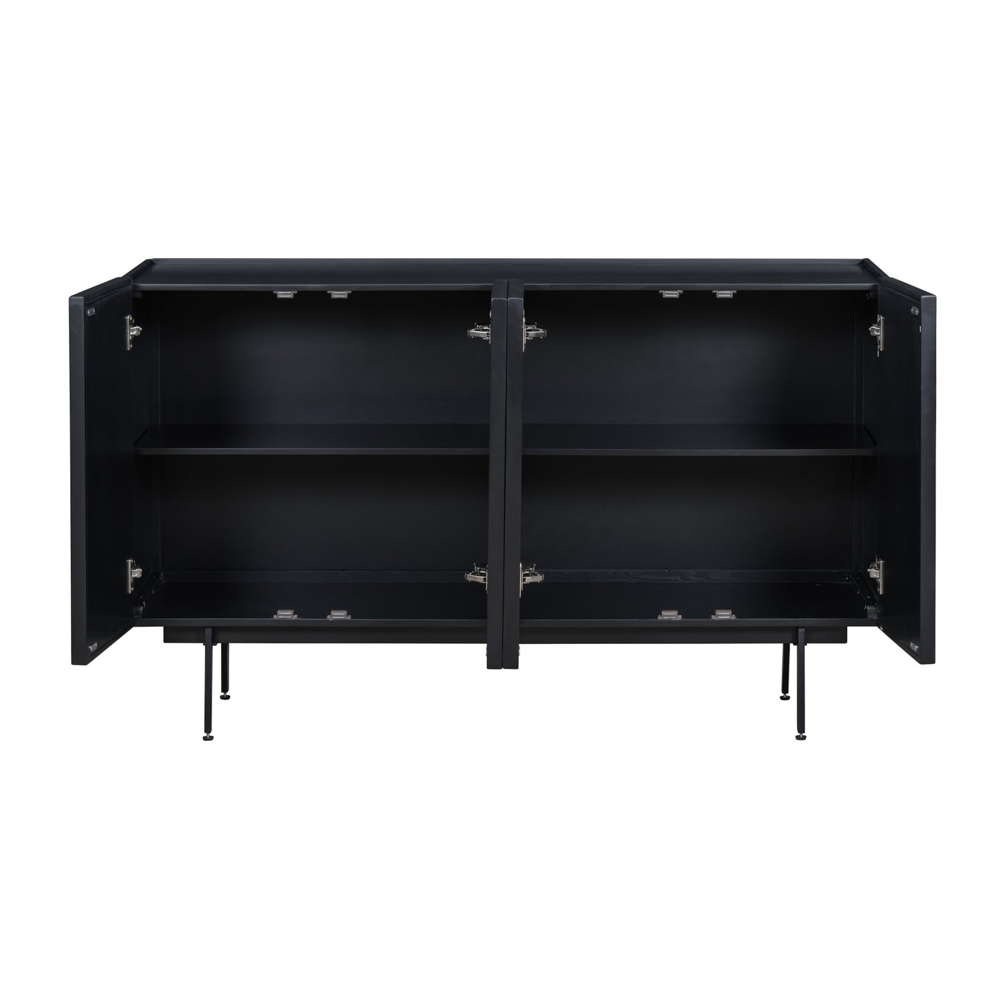 Coreen Storage Cabinet - Black