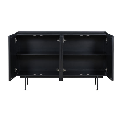 Coreen Storage Cabinet - Black