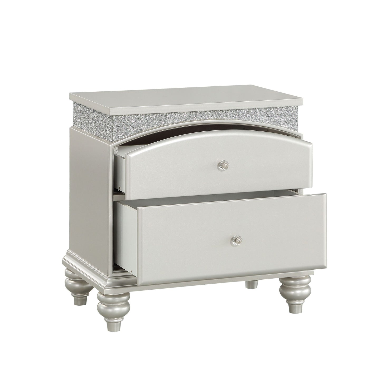 Maverick Nightstand - Platinum