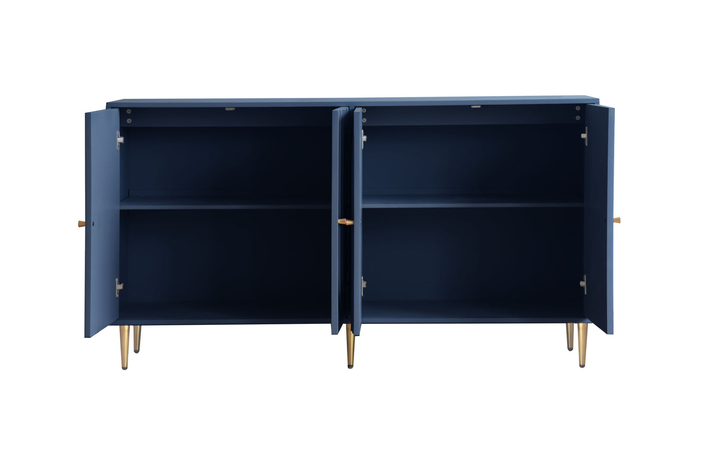 Jana Wooden Cabinet Sideboard - Blue