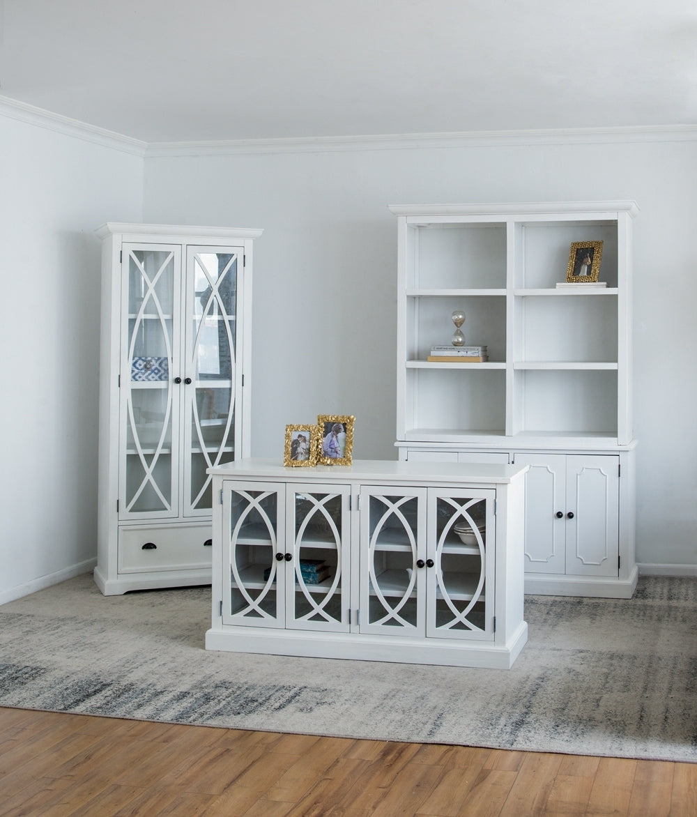 Onera  Cabinet Credenza - White