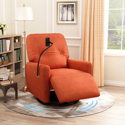 Dax Electric Rocking Motion Recliner - Orange