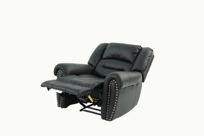 Franklin Manual Motion Recliner Chair - Black