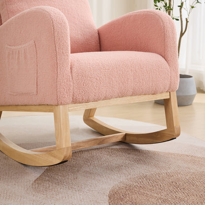 Lester Rocking Chair - Pink