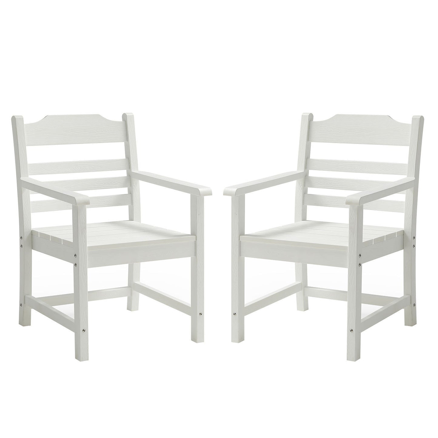 Erna Patio Dining Chair (Set of 2) - White