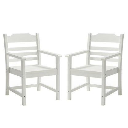 Erna Patio Dining Chair (Set of 2) - White