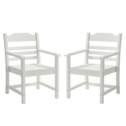 Erna Patio Dining Chair (Set of 2) - White