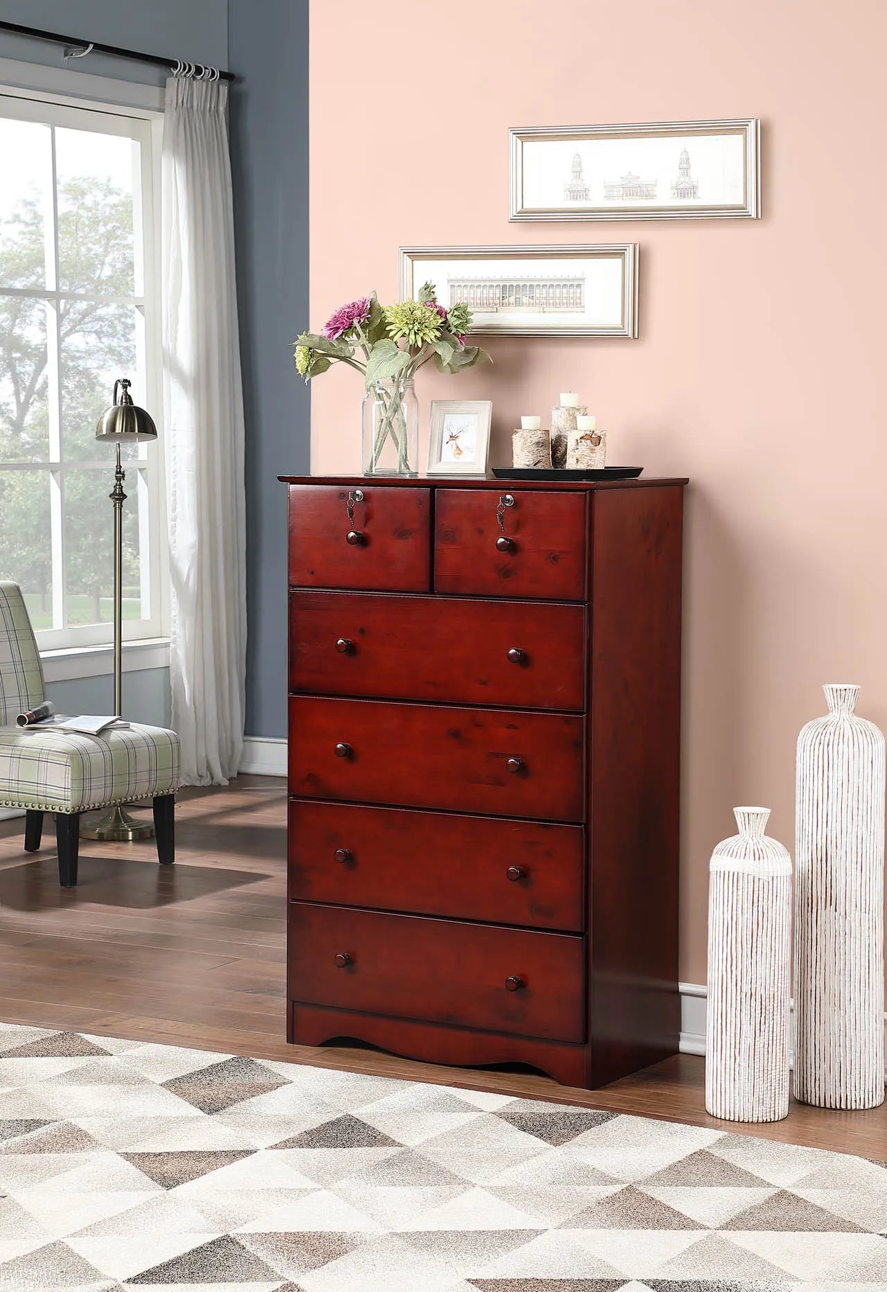 Go Green Woods 6 Drawer Chest