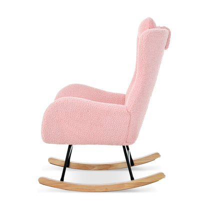 Anton Rocking Chair - Pink