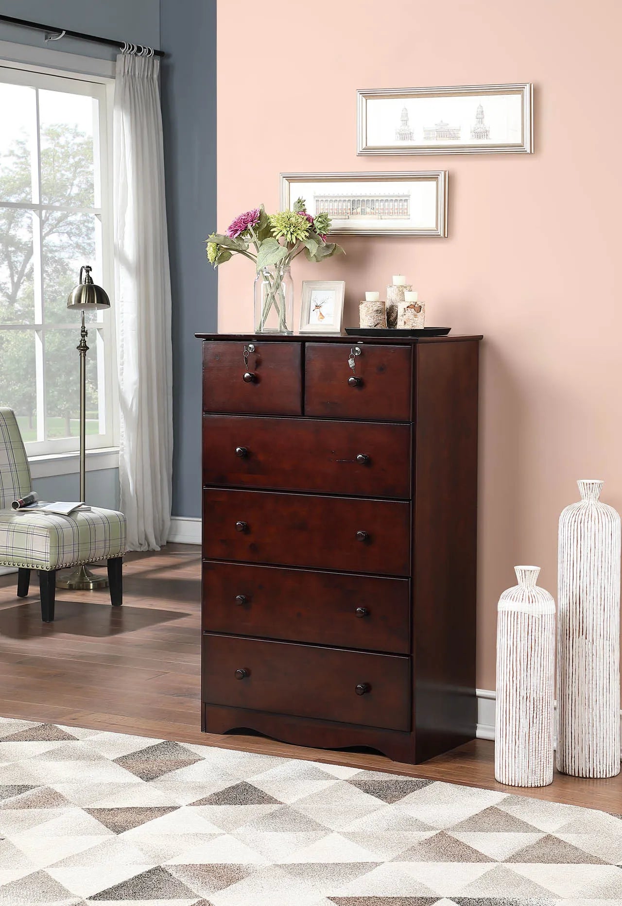 Go Green Woods 6 Drawer Chest