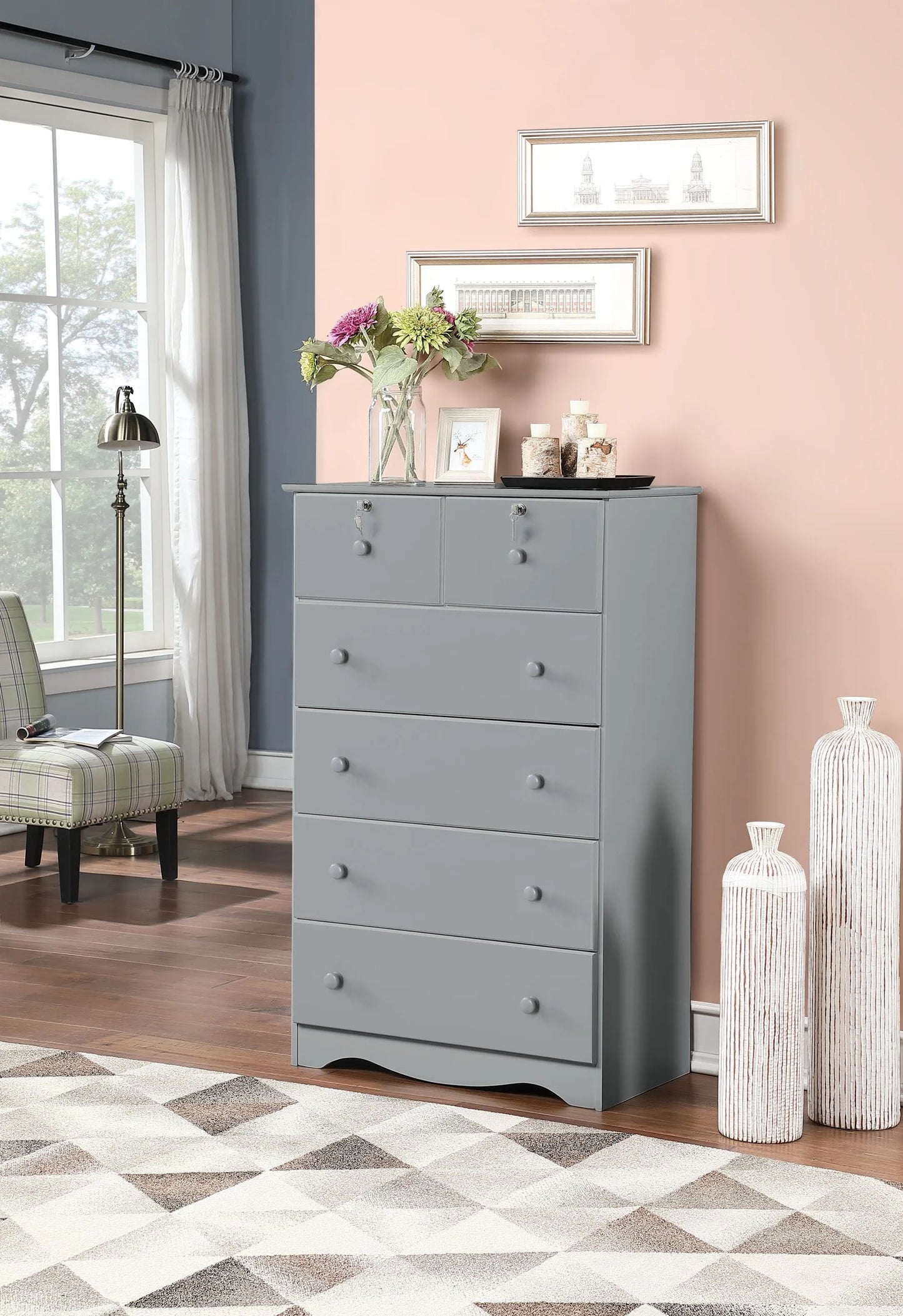 Go Green Woods 6 Drawer Chest