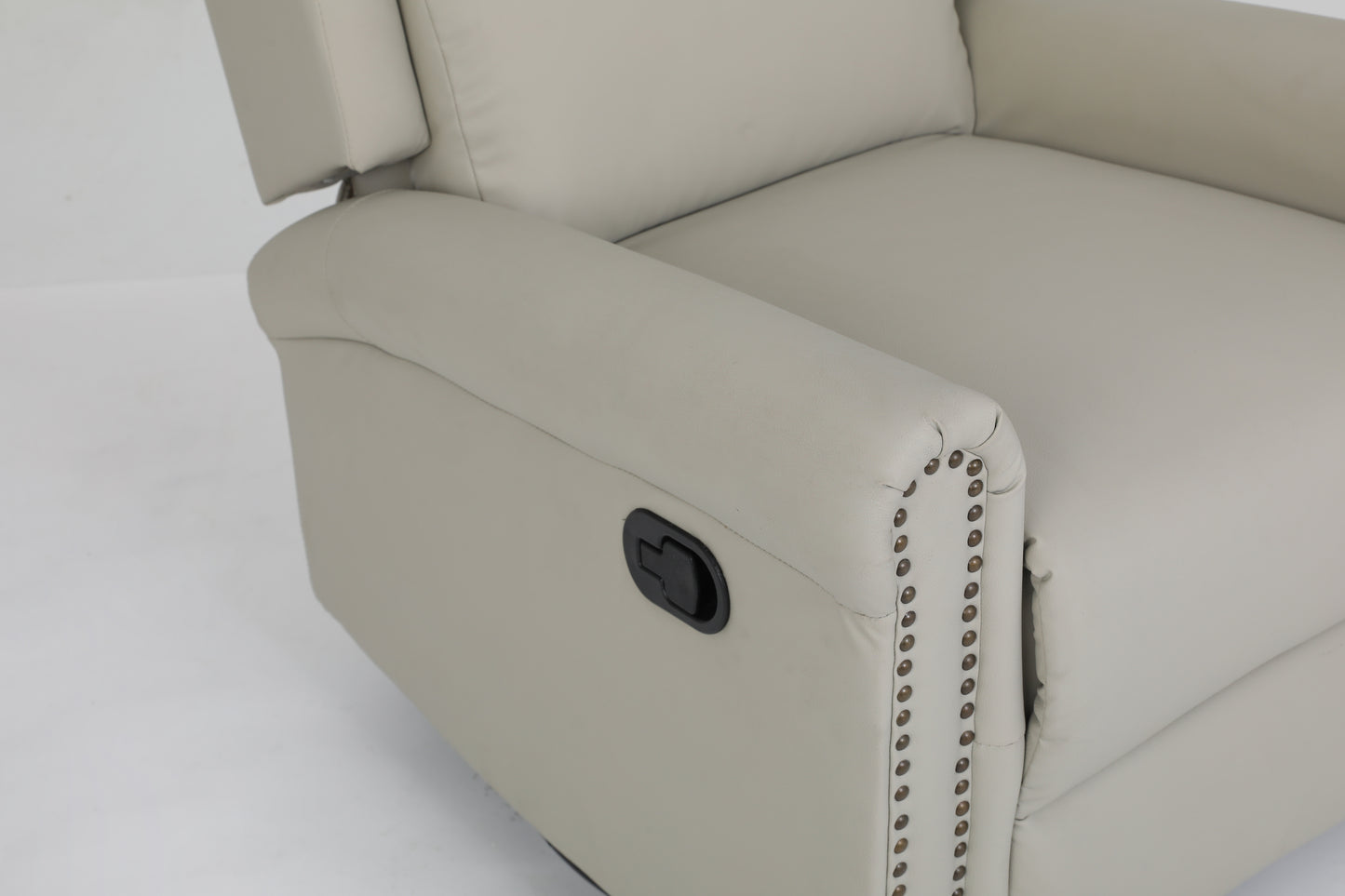 Daniela 360 Swivel Manual Recliner - Beige