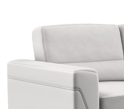 Creta Loveseat - Light Gray