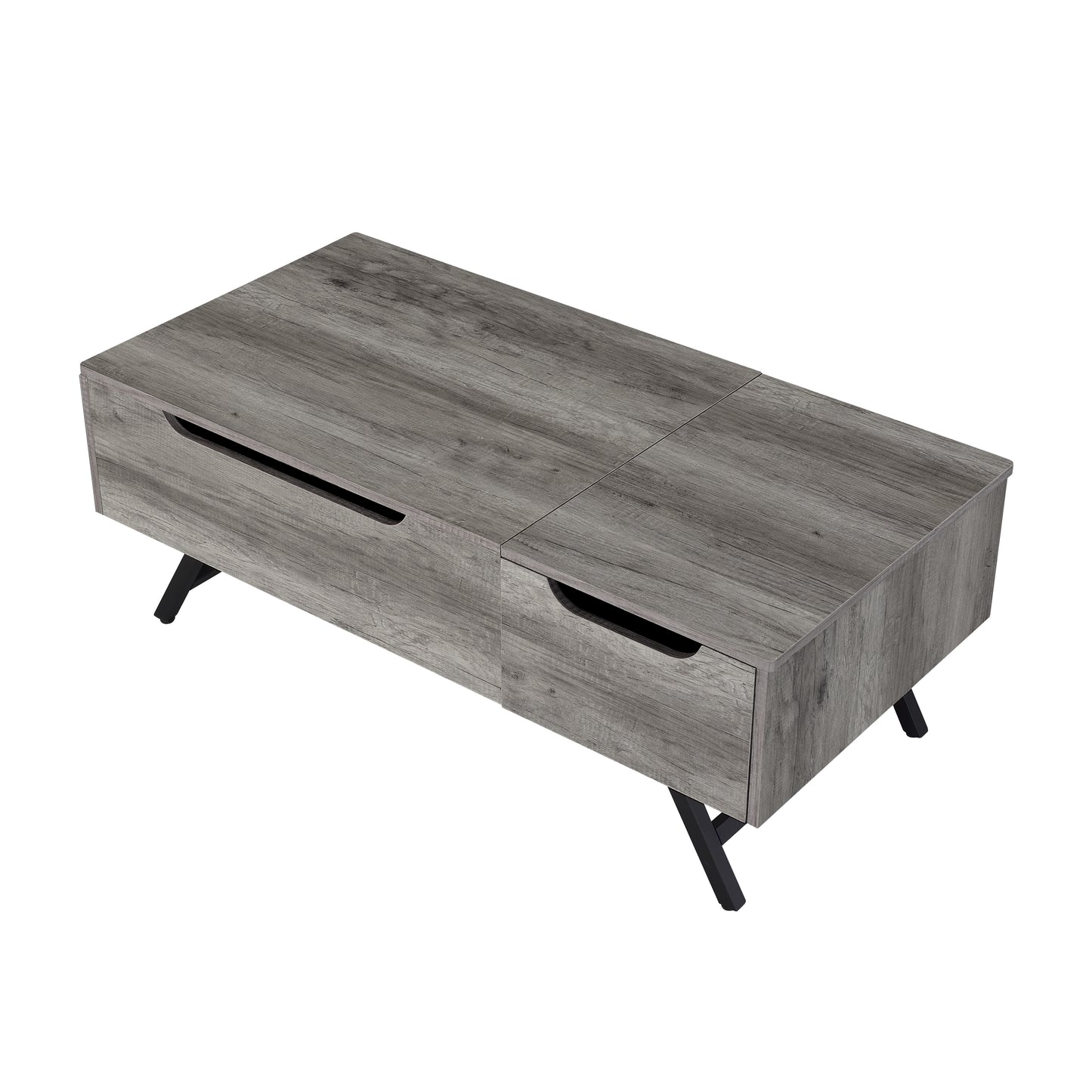 Throm Lift Top Coffee Table - Gray Oak