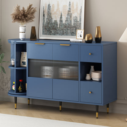 Greta Sideboard Buffet Cabinet - Blue