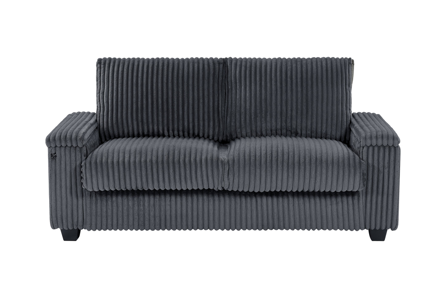 Zama Fabric Loveseat - Beige