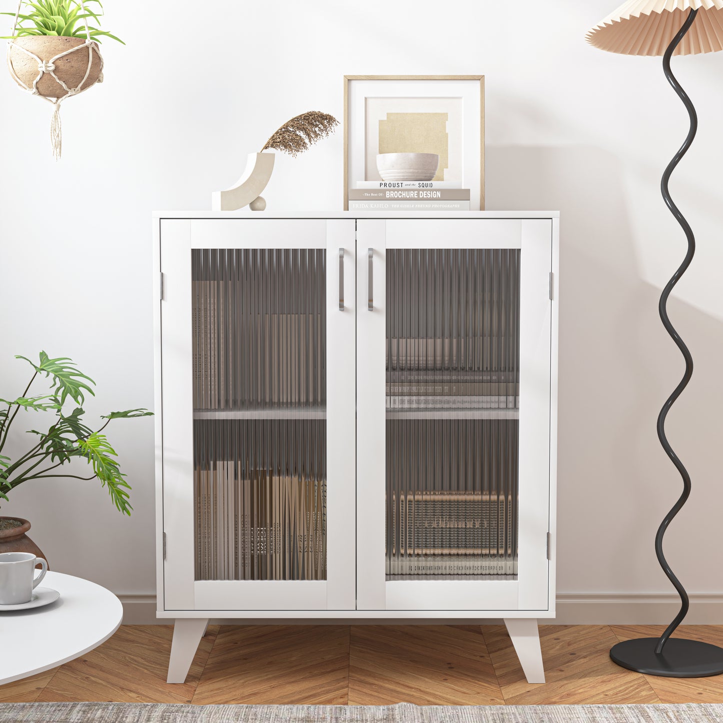 Leen Cabinet Storage - White