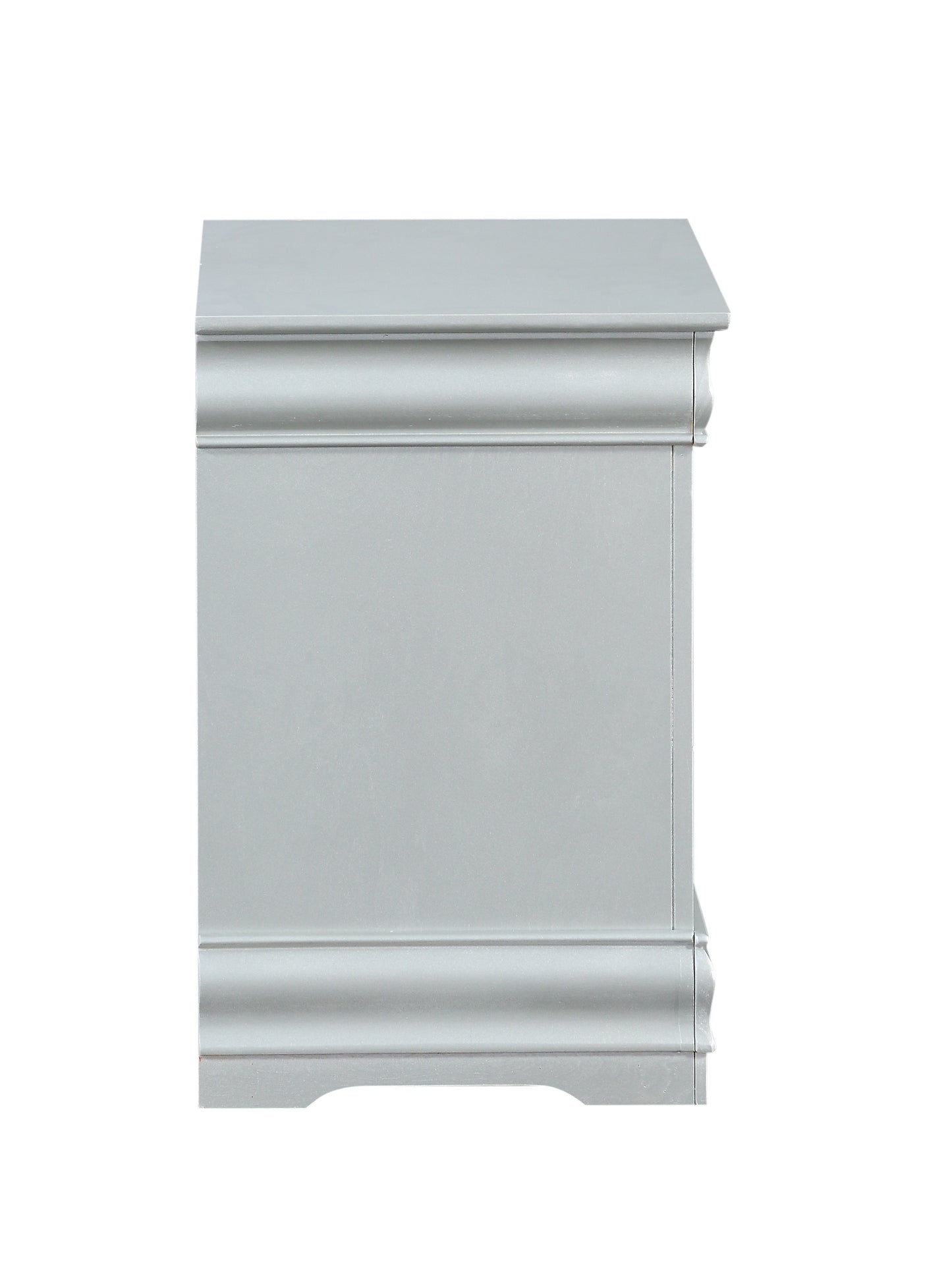 Louis Philippe Nightstand - Platinum