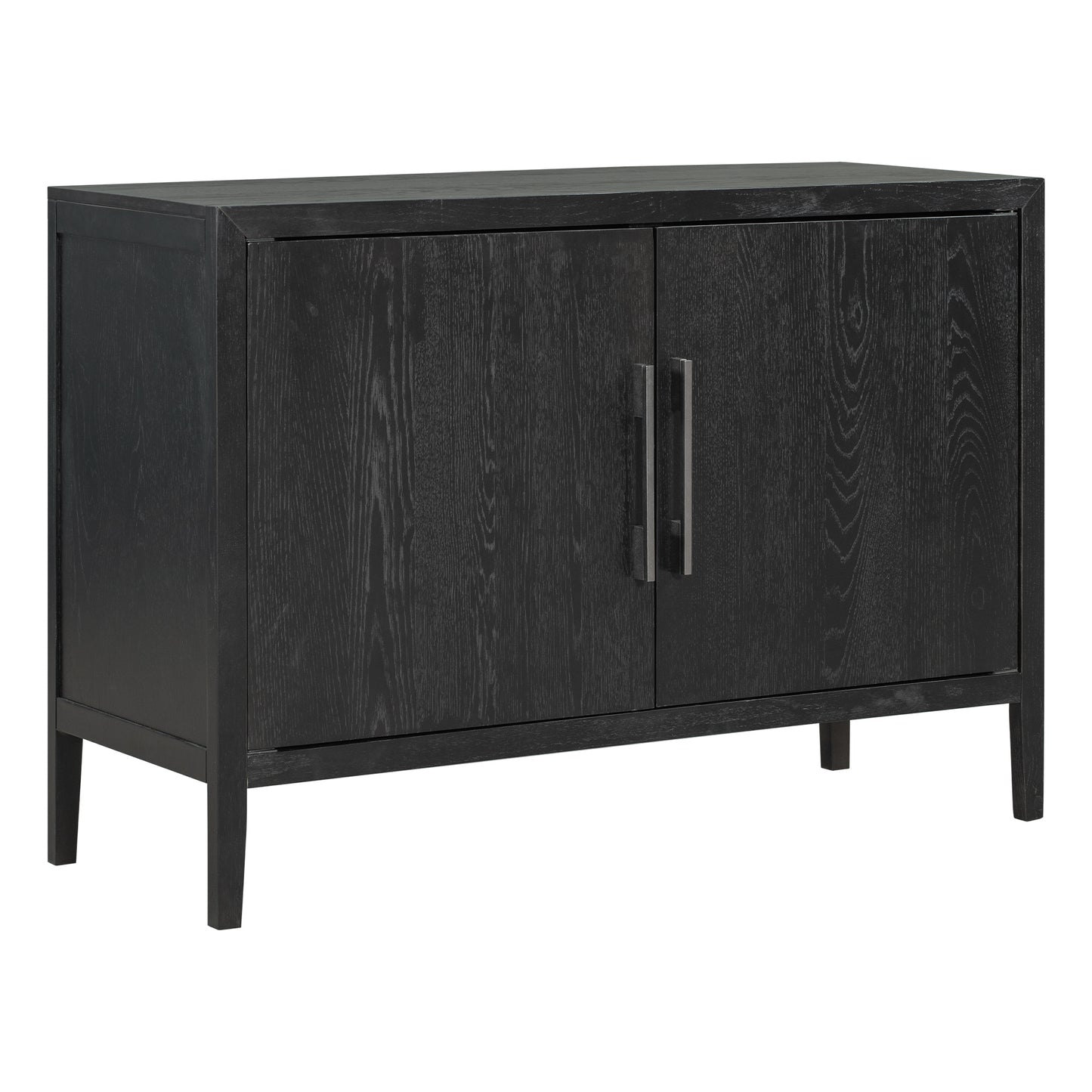 Otto Sideboard Accent Cabinet - Black