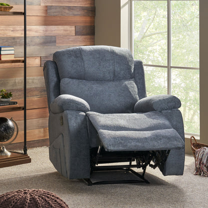 Kramer Massage Recliner Chair - Charcoal